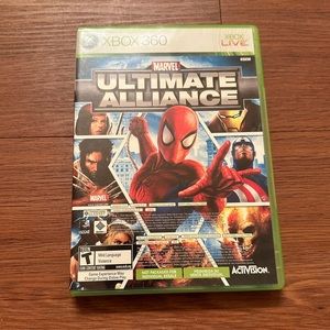 Marvel Ultimate alliance and Forza Motorsport Xbox 360 game